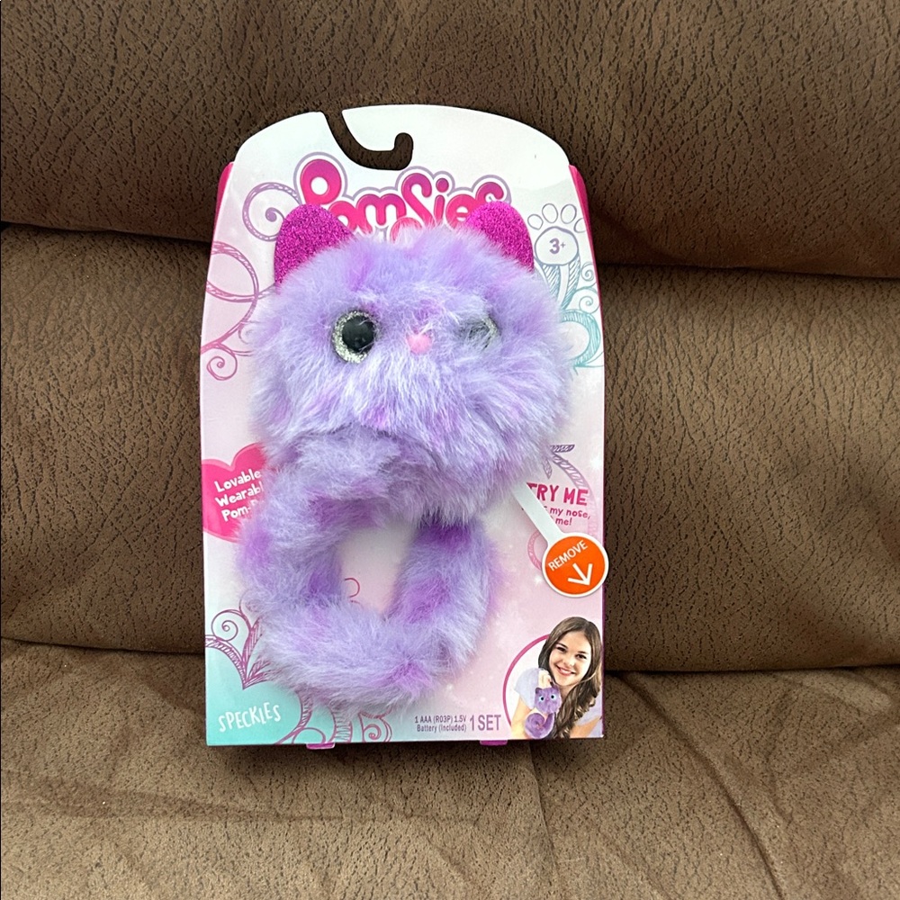 Speckles Interactive Pet Toy - Purple
